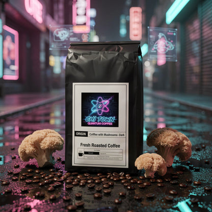 Coffee with Mushrooms - Dark Roast