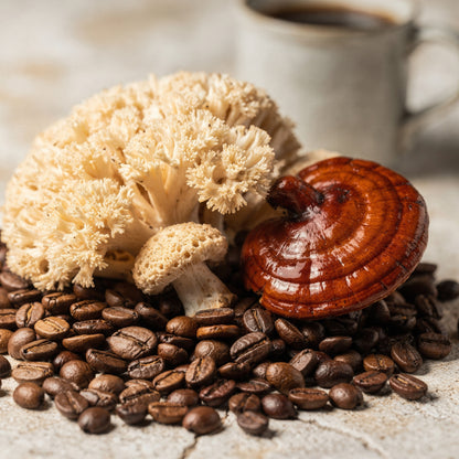 Coffee with Mushrooms - Dark Roast